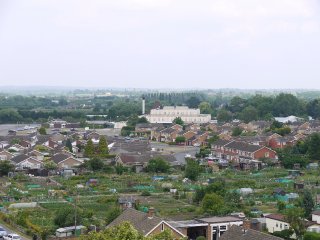 view-from-church-tower-towards-east-goscote